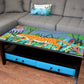 Jaguar painted Table - Original Painting Sttelland Boutique