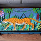 Jaguar painted Table - Original Painting Sttelland Boutique