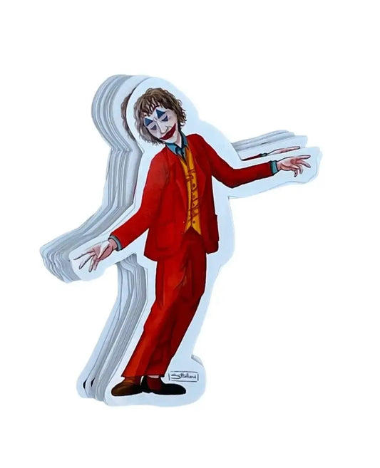 Joker Sticker / glossy vinyl stickers - Digital Art, Illustration Sttelland Boutique