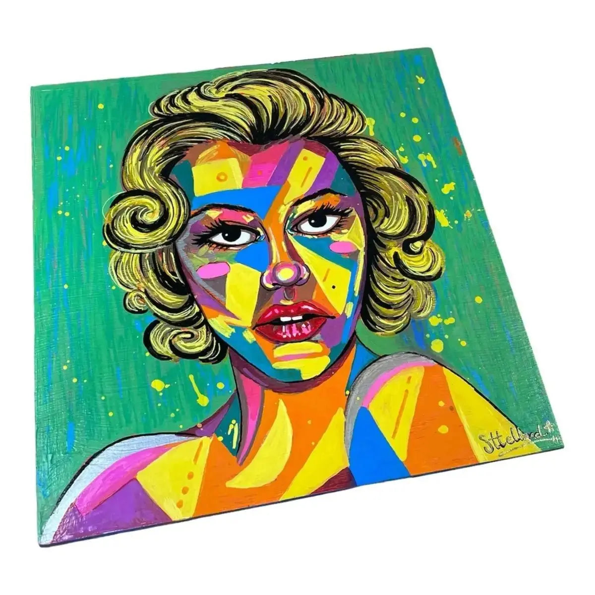 Marilyn Monroe Canvas - Original Painting Sttelland Boutique