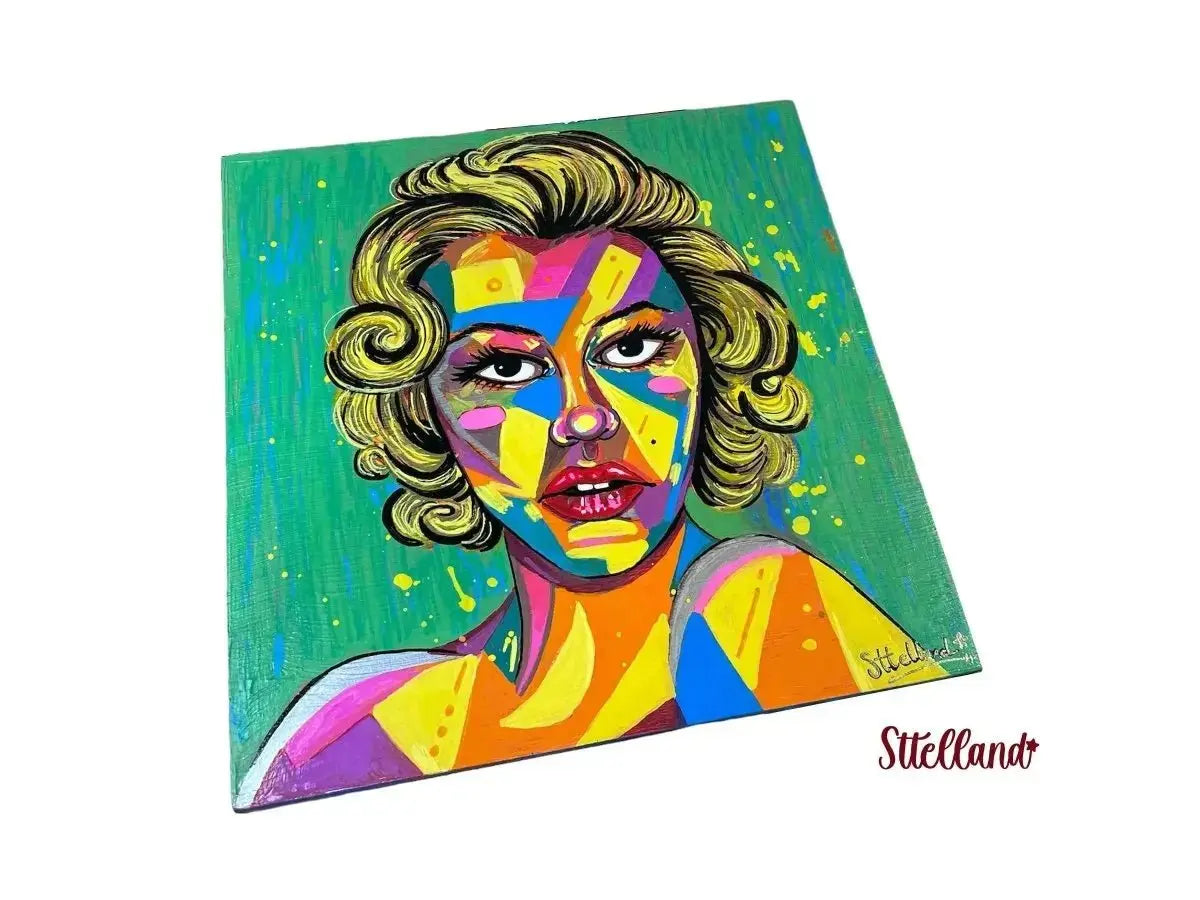 Marilyn Monroe Canvas - Original Painting Sttelland Boutique