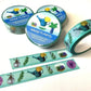 Washi Tape Bundles (5pcs) | Cute, Colorful | Sea Flowers | Wizard's Pack | Space Doodles | House Plants | Magic Flowers | custom washi tape Sttelland Boutique